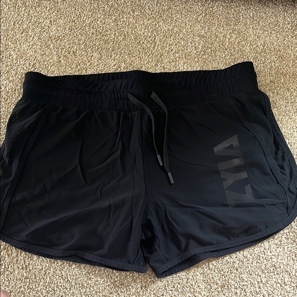 Black Mesh ZYIA Speedy Women's Shorts